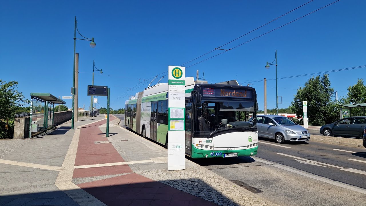 BBG | Mitfahrt Kompletten 861 von Nordend bis Schönholzer Straße in O-Bus
