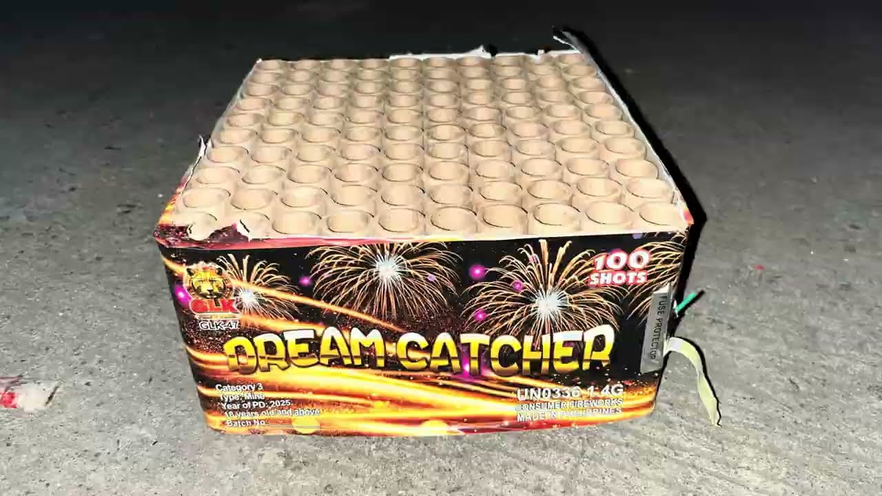 DREAM CATCHER 100 SHOTS  - GLK FIREWORKS (NEW YEAR&rsquo;S EVE 2026) 
