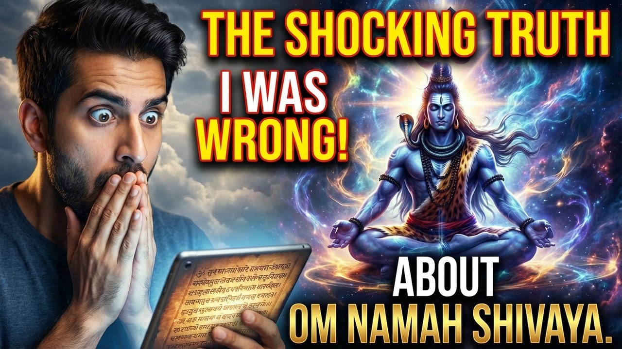 The Shocking Truth About Chanting ॐ नमः शिवाय: त्र्यम्बकं यजामहे 🔱🎉☸️#omveda100k #om#shiva