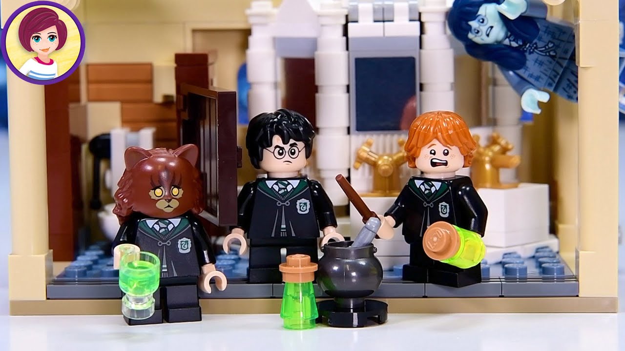 Хотите увидеть, как Гермиона превращается в кошку? Я тоже! Lego Harry Potter: Оборотное зелье. Ош...