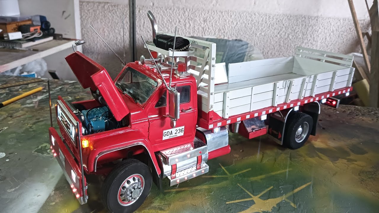 Camión Chevrolet en madera MDF #camioneros #automobile #volquetas #chevrolet #réplicas 