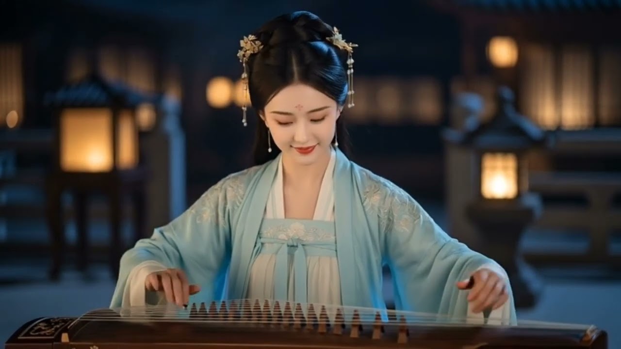 Moonlit Melody: A Peaceful Guzheng Performance