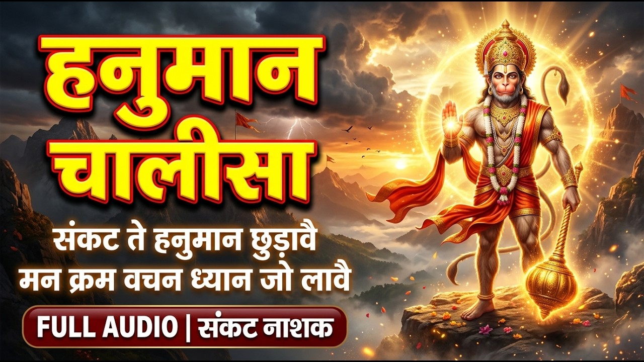 श्री हनुमान चालीसा | Hanuman Chalisa | Jai Hanuman Gyan Gun Sagar | Hanuman Chalisa New Bhajan