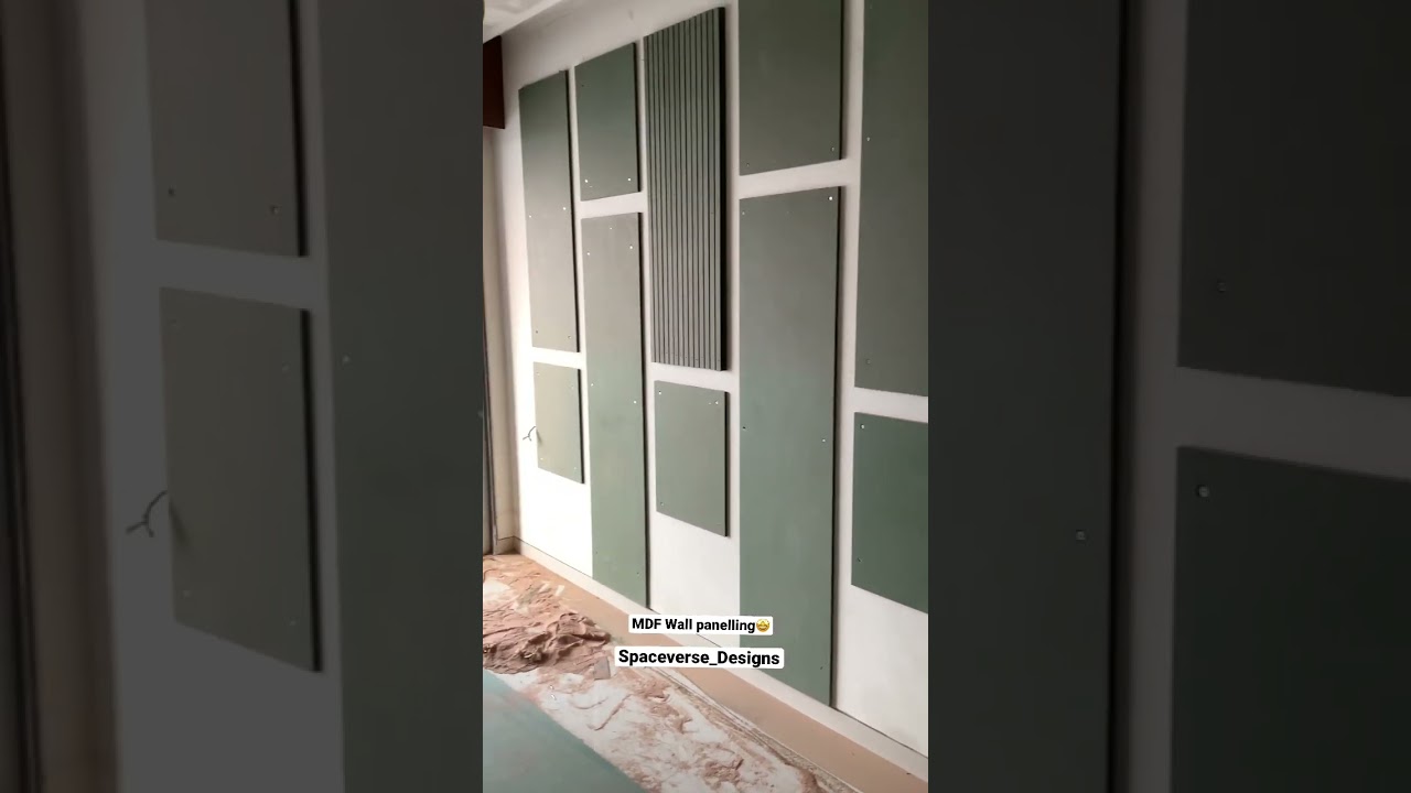 MDF Wall panelling 😍
