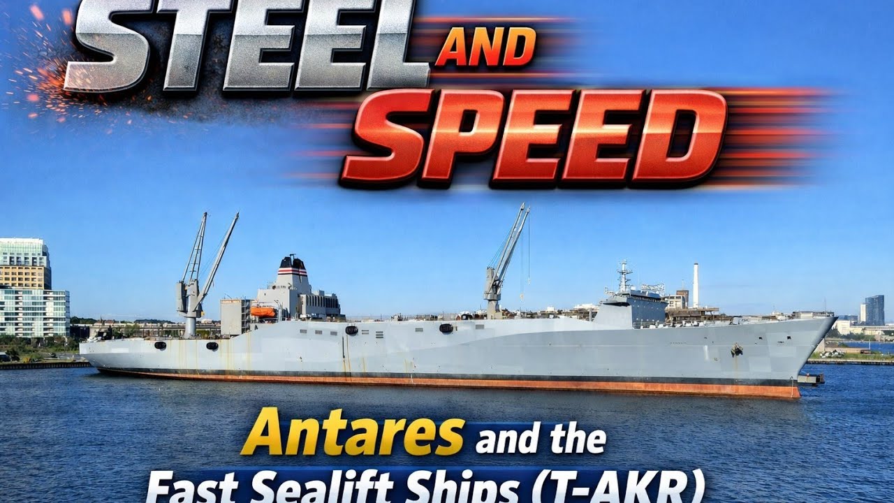 Сталь и скорость &mdash; &laquo;Антарес&raquo; и быстроходные морские транспортные суда (Т-АКР)