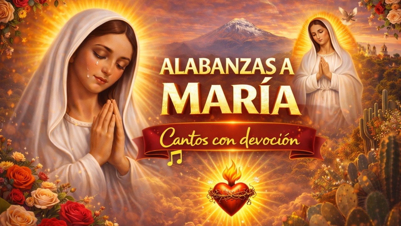 ALABANZAS A MARÍA SANTÍSIMA 🙏 Música Católica Que Sana el Alma y Hace Llorar de Gozo (2026)