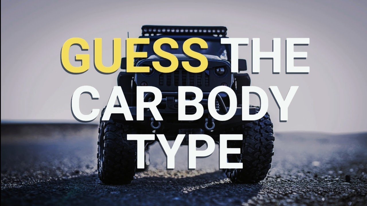 Guess The CAR BODY TYPES By Pictures Quiz