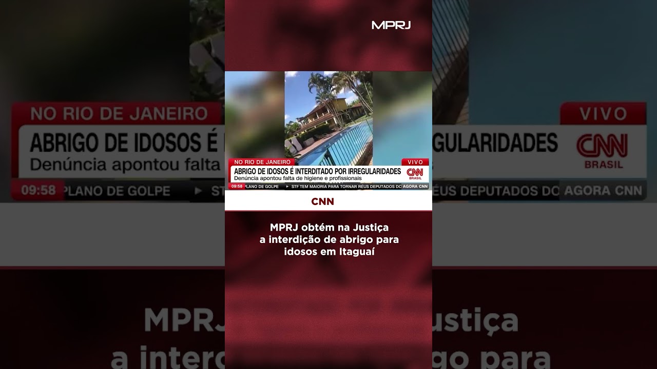 MPRJ obt&eacute;m na Justi&ccedil;a a interdi&ccedil;&atilde;o de abrigo para idosos em Itagua&iacute;