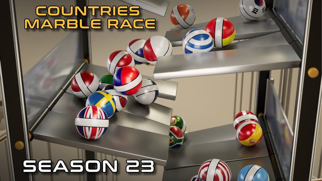 SEASON 23 - COUNTRIES MARBLE RACE - MARBLE RUN