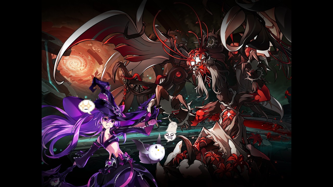 [Elsword INT] 23-6 Mirror Del : Blight Treant with Oz