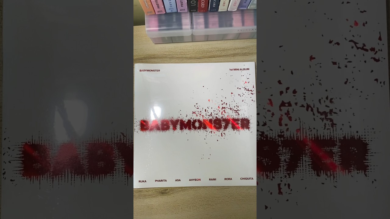Unboxing BABYMONSTER&rsquo;s 1st Mini Album #babymons7er #sheesh #baemon