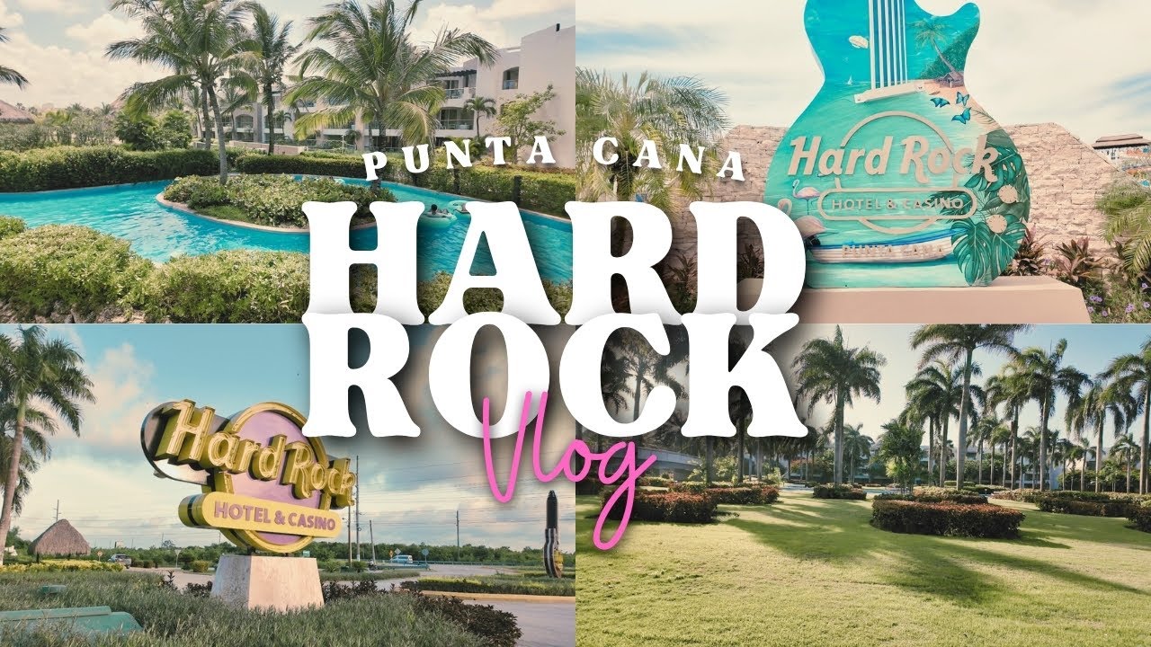 HARD ROCK PUNTA CANA | Música, Ambiente y Buena Vibra 🎸🍹🌴