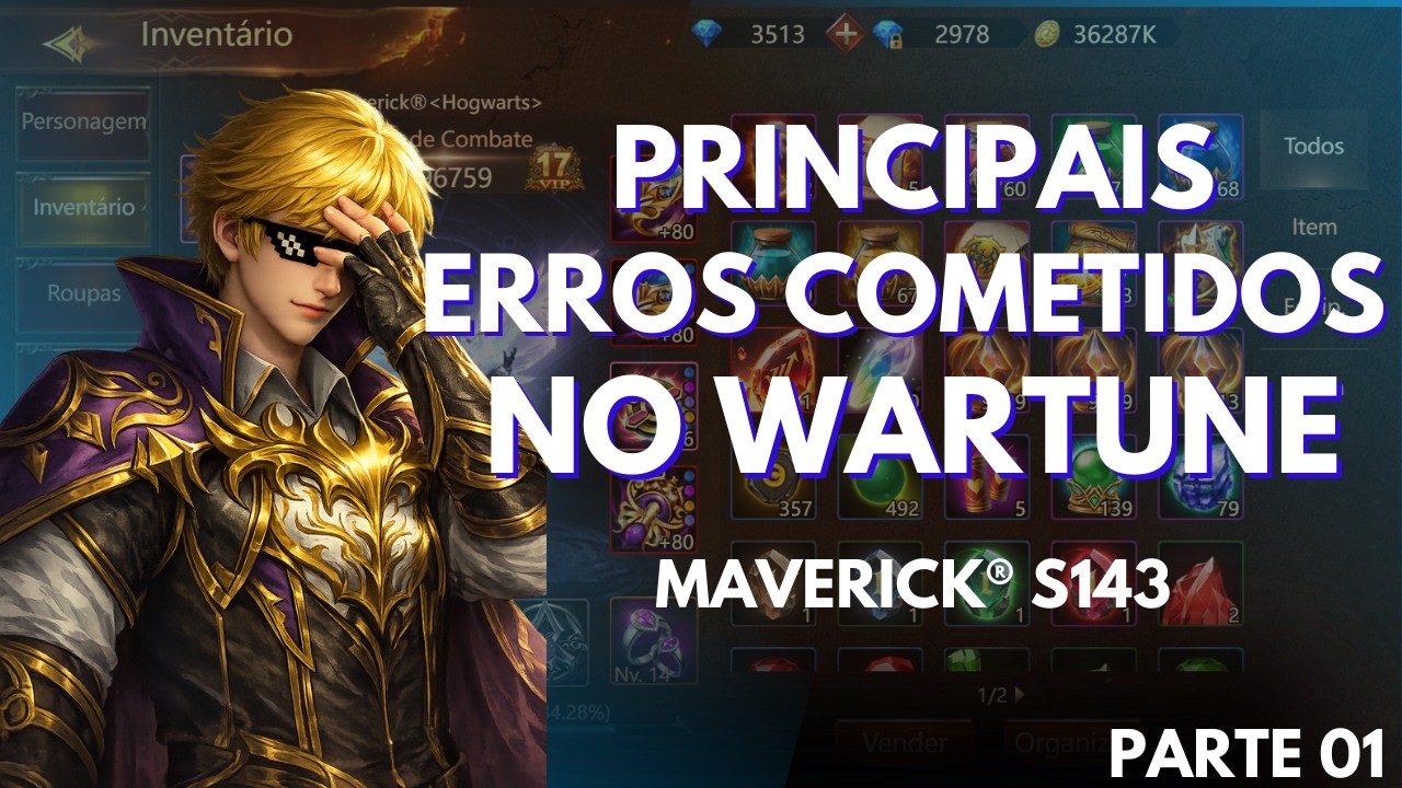 Do Iniciante ao Pro: Evite Esses Erros Clássicos no Wartune - Top 1 s143
