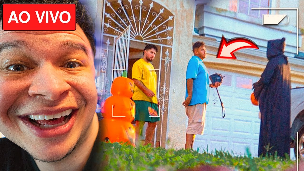 LIVE DIA 07/10/2025  - THIAGO CHEGOU NA CASA DOS MENINOS NOS EUA !!