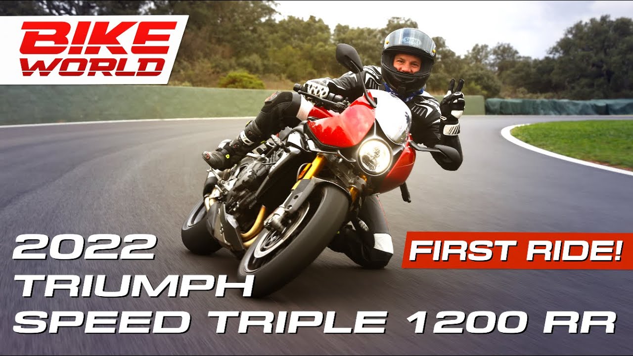 2022 Triumph Speed Triple 1200 RR | First Ride!