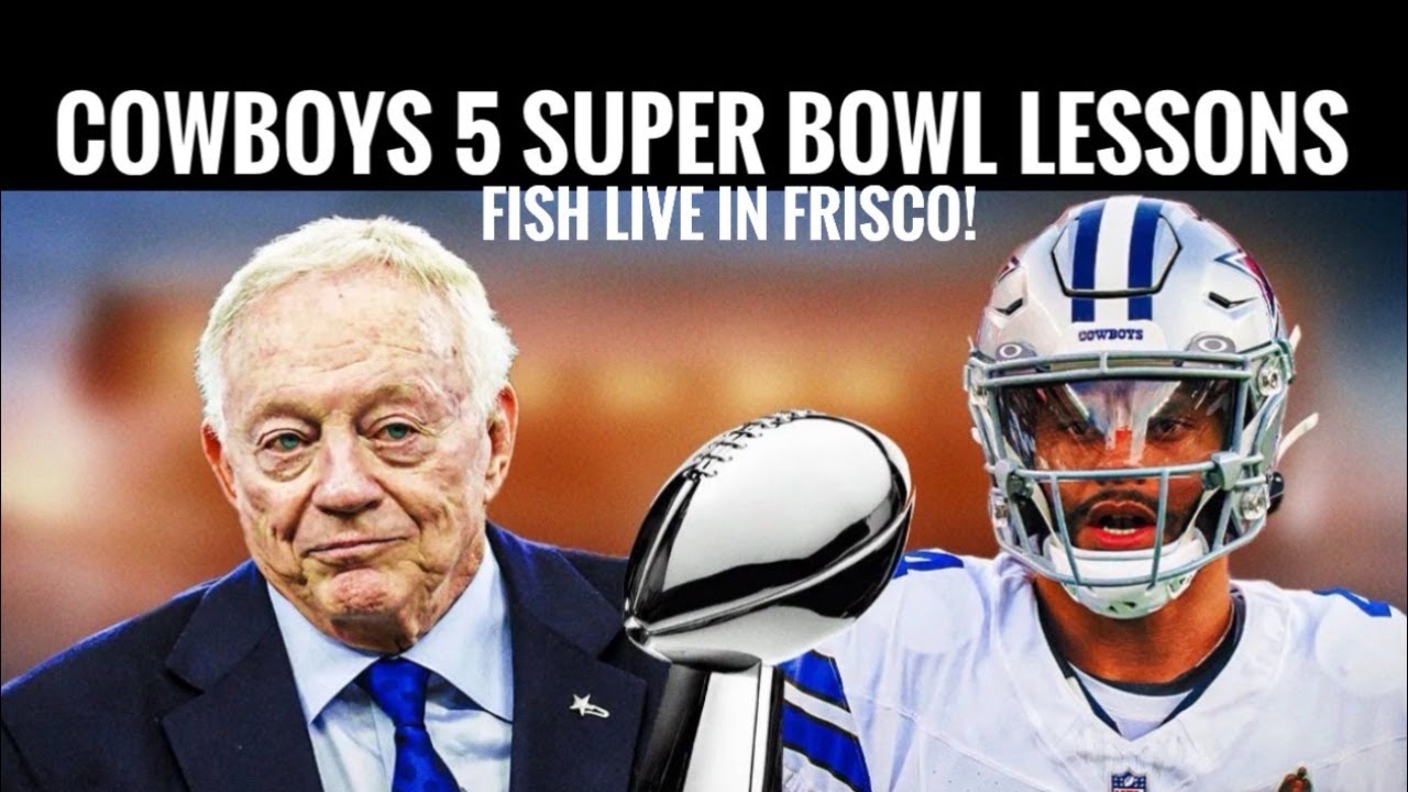 What 5 Lessons Can #Cowboys Learn From Final 4 On #superbowl Path? Fish Live!