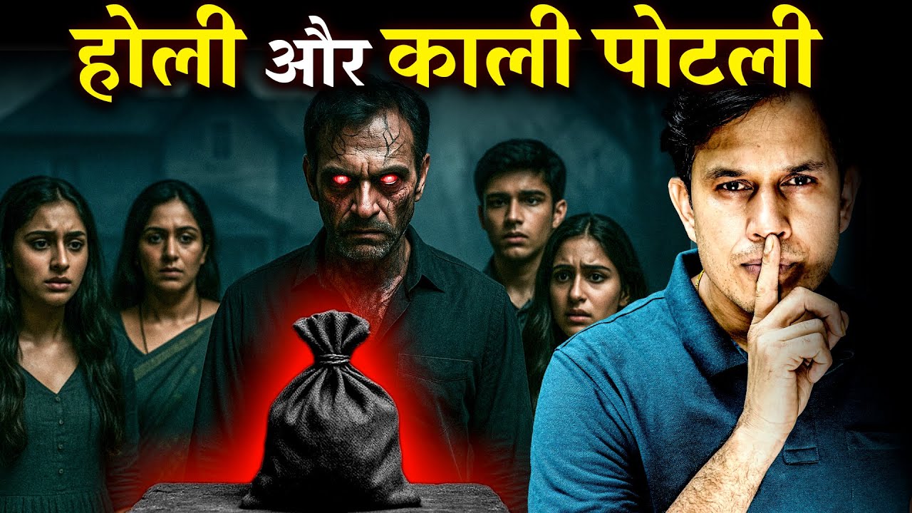 Holi पर हुयी  Delhi की सच्ची घटना - Real Black Magic Story #horrorstories #scary #paranormal