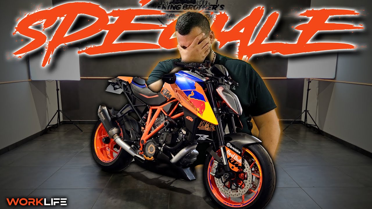 "RED BULL donne des ailes" sur cette KTM 1290 très Spéciale (entre autres) ! | WORKLIFE 🤯