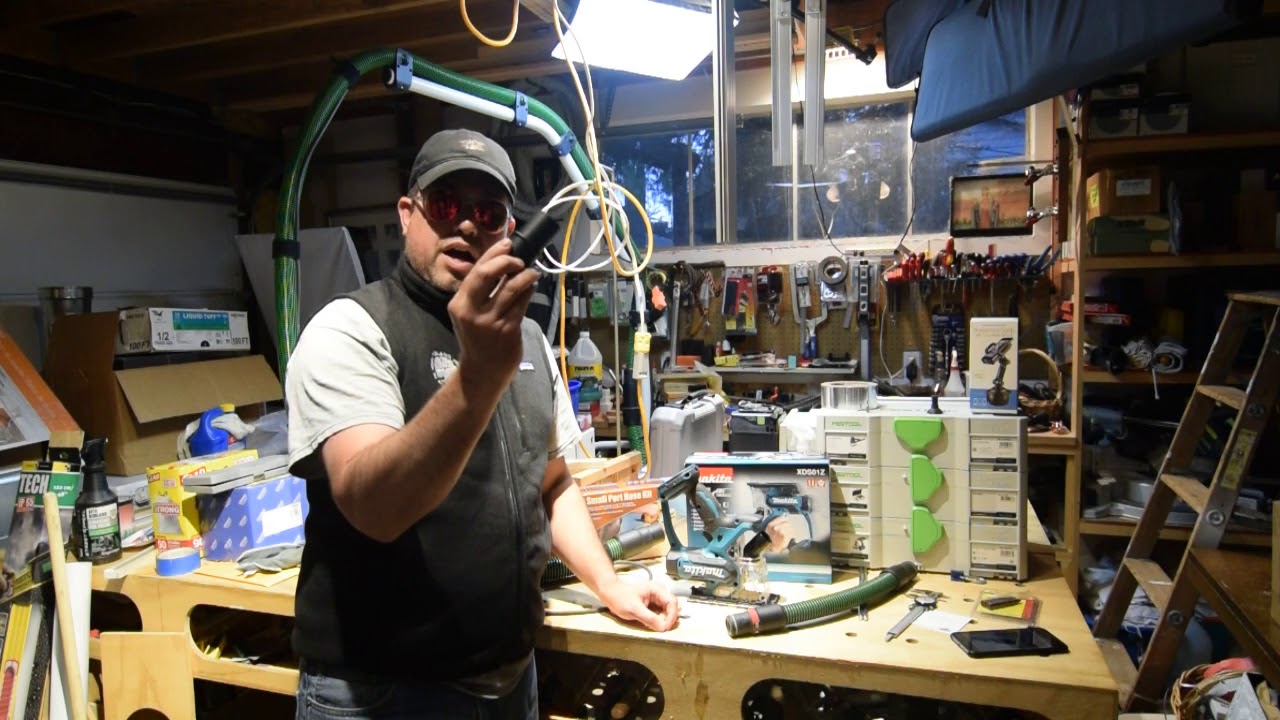 Makita Drywall XDS01Z - How To Connect Festool Vac?!