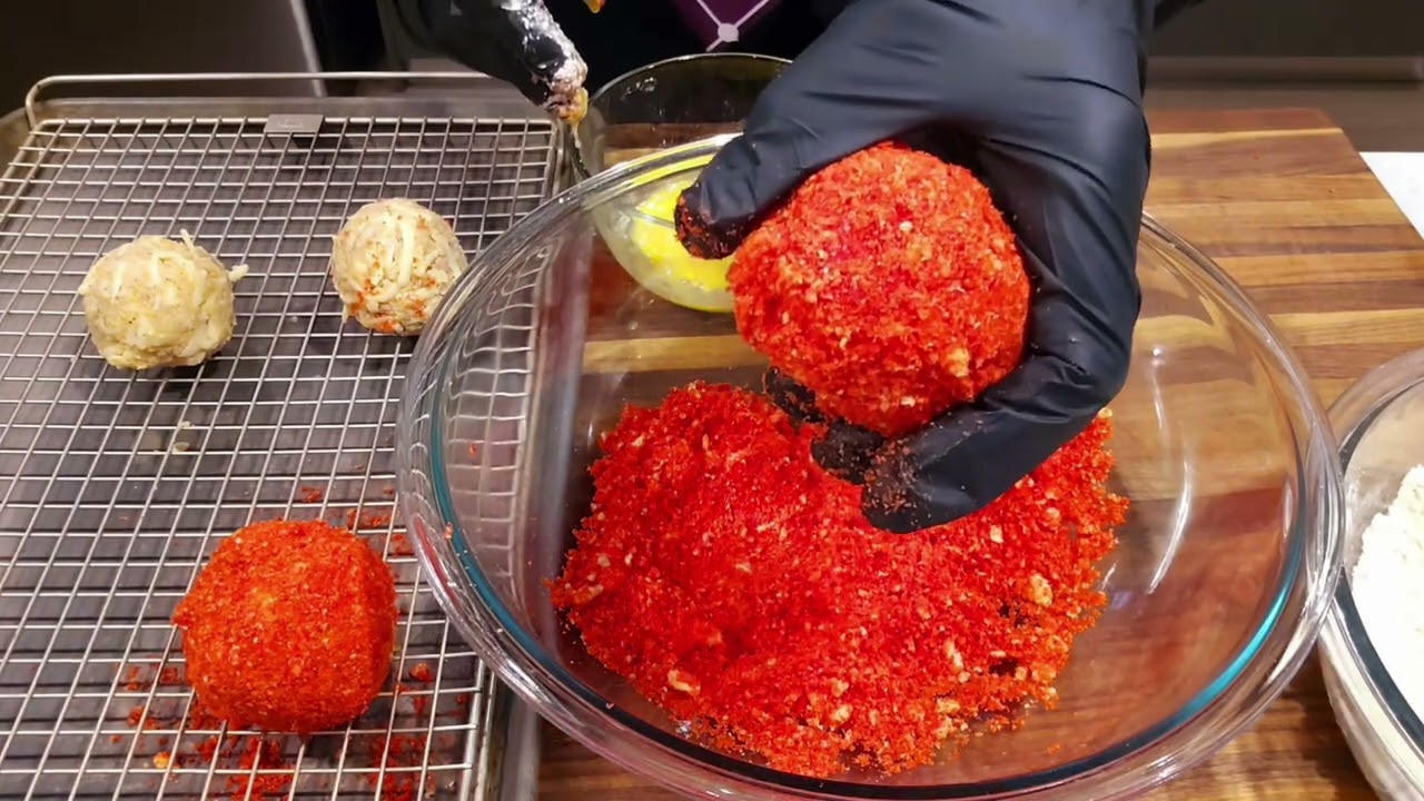Горячие шарики Cheeto Boudin!!