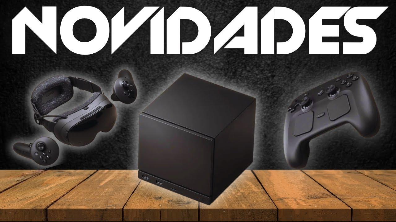 STEAM MACHINE,  STEAM CONTROLLER E STEAM FRAME CHEGANDO !