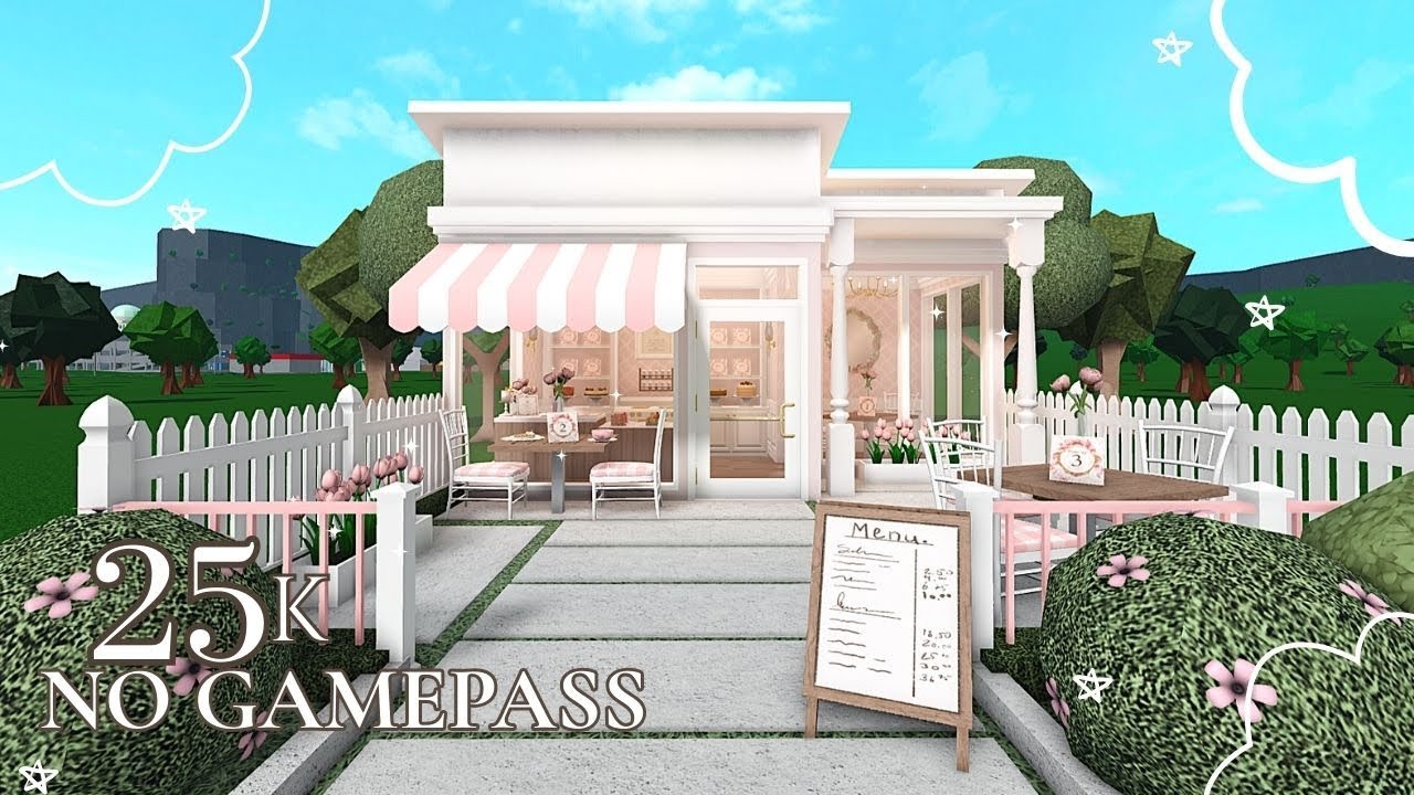 COQUETTE CAFE | 25k NO GAMEPASS BLOXBURG 