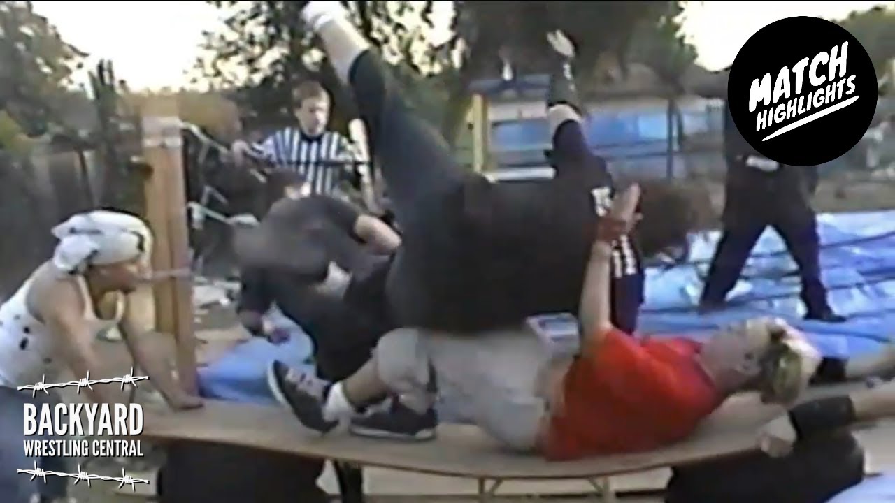 Match Clips | CRAZIEST LADDER MATCH in Backyard Wrestling | CBW Slaughter in Santa Ana 2000