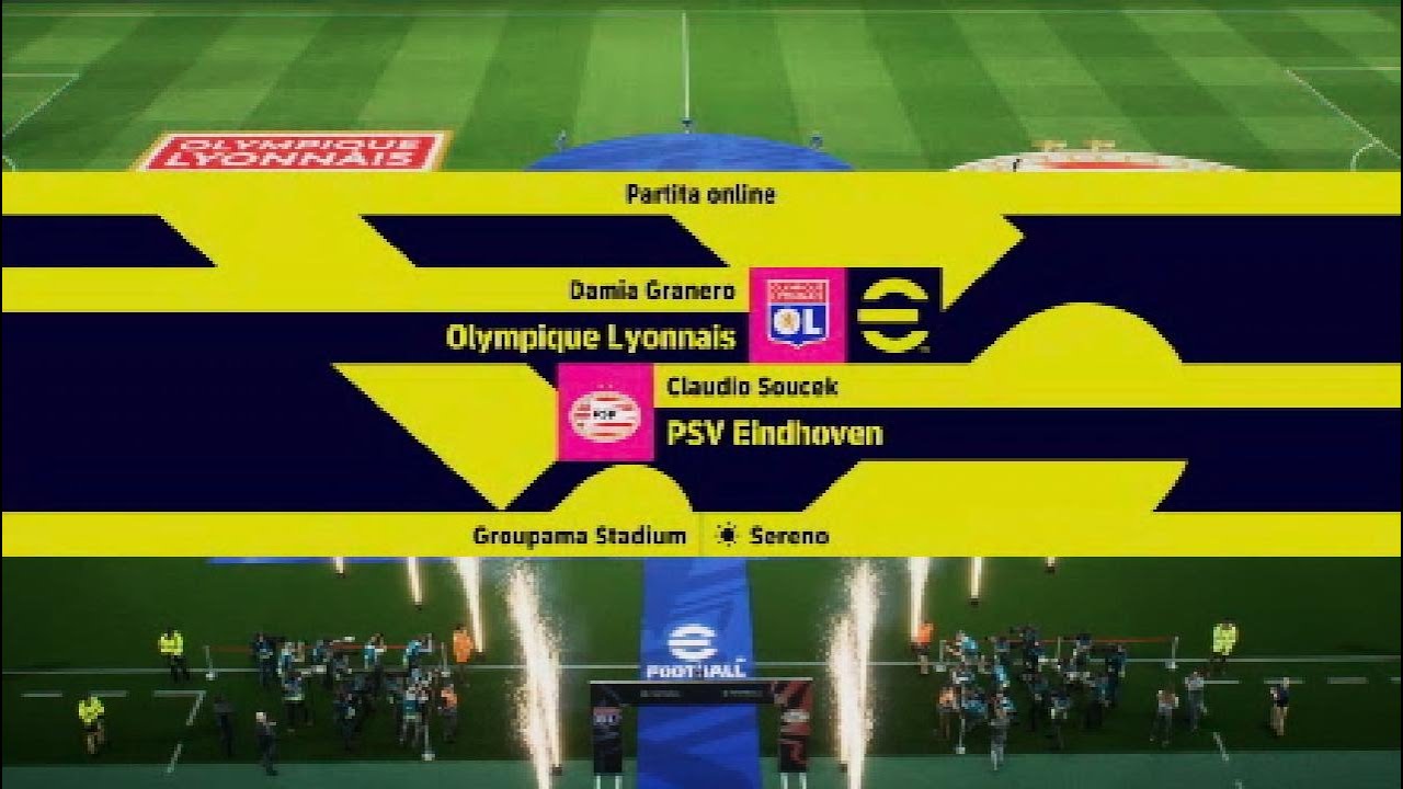 eFootball 2026 - OLYMPIQUE LYONNAIS vs PSV - Giornata 10 MC12