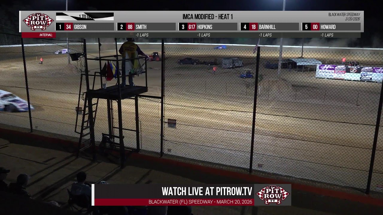 Pit Row TV Freeview: Ultimate Super Late Models | Blackwater (FL) Speedway | March 20, 2026