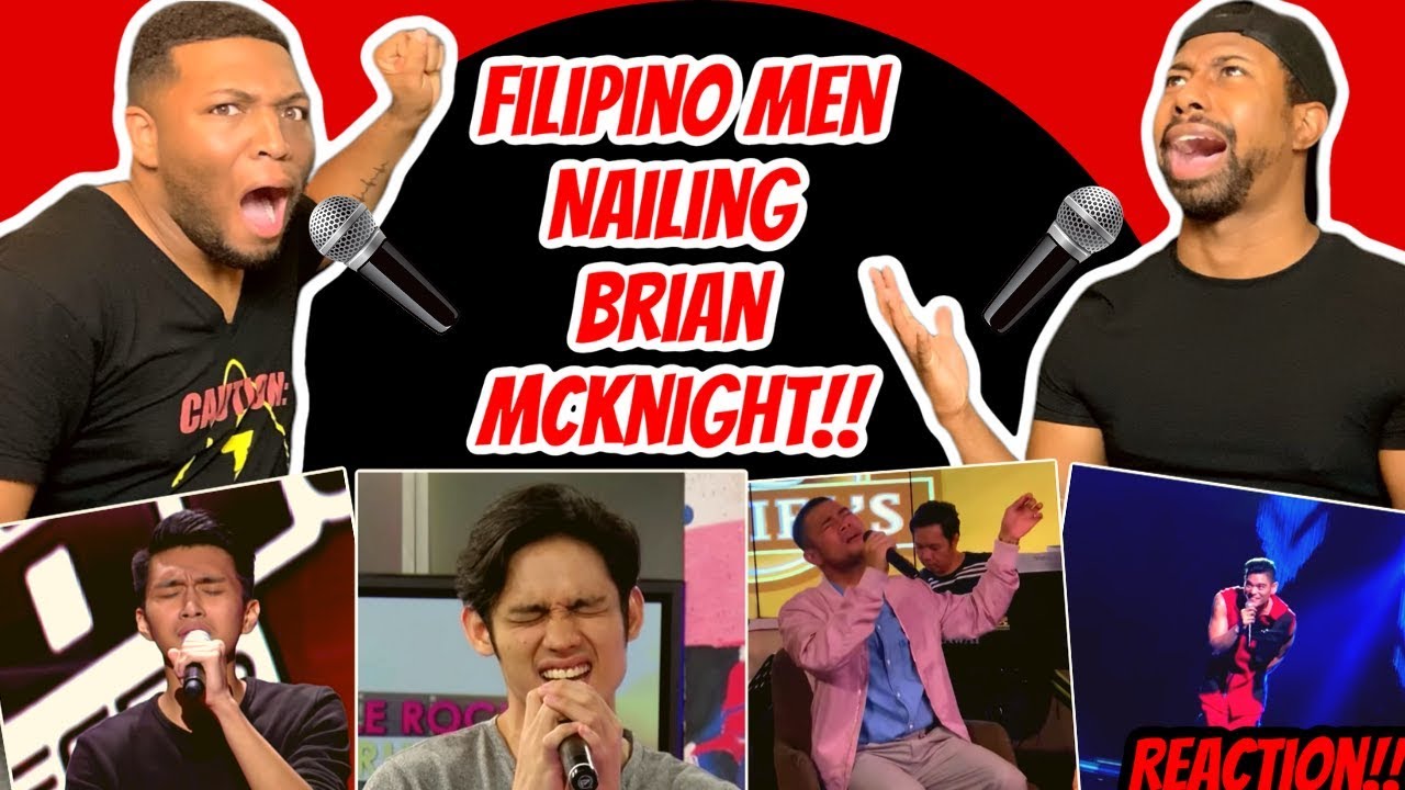 FILIPINO MEN NAILING BRIAN MCKNIGHT&rsquo;S &ldquo;ONE LAST CRY&rdquo; 😱🇵🇭R&B SHAKES | Khel P, Bugoy, Jay R, Archie