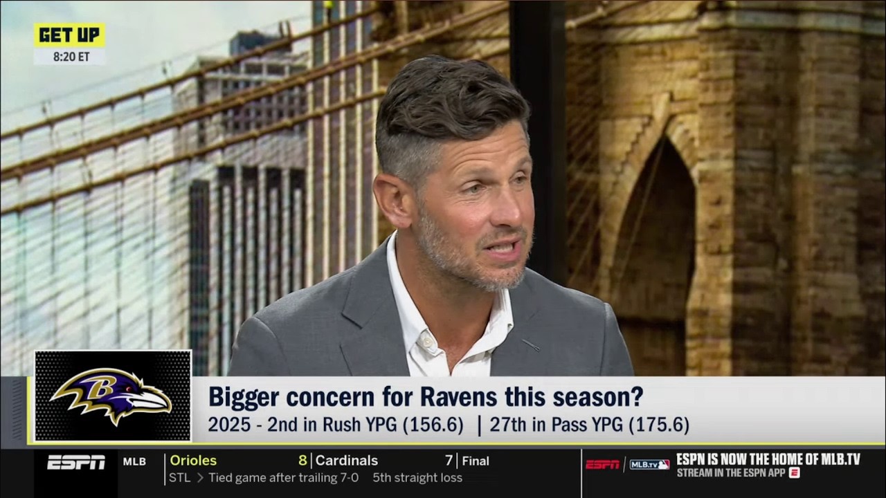 GET UP | Dan Orlovsky makes a bold prediction for NFL Preseason: Commanders vs. Ravens