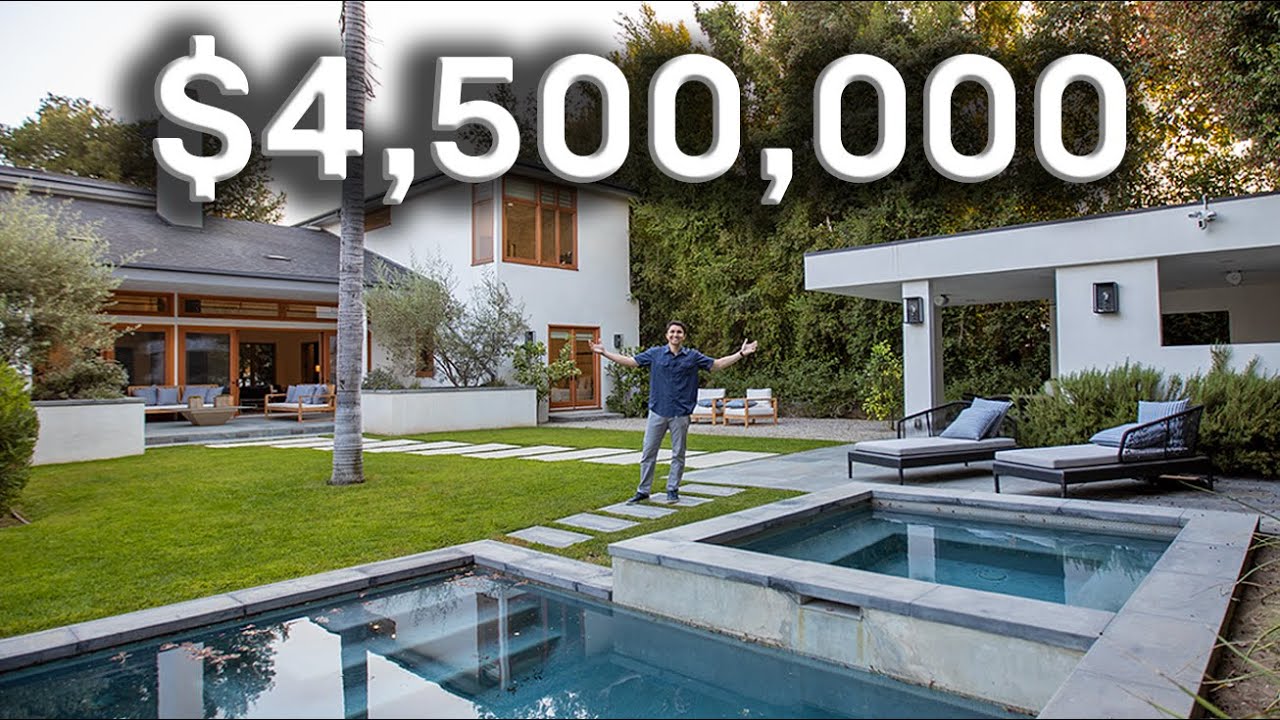 $4.5 MILLION LOS ANGELES PRIVATE GETAWAY MANSION!