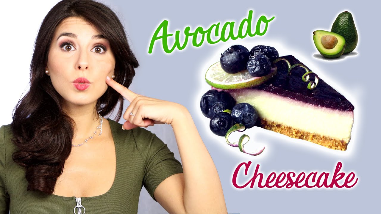 Cheesecake FIT NO BURRO • NO GELATINA alimentare • LIGHT Con Agar Agar • Avocado fruit