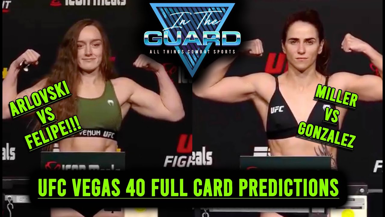 UFC Ladd vs Dumont Full Card Predictions Vegas 40