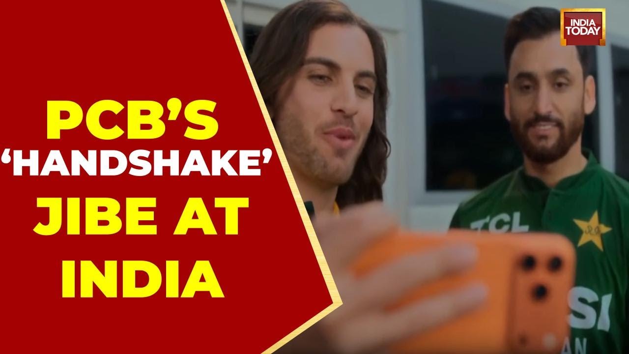 Pakistan Cricket Board's 'Handshake' Ad Aimed At India Sparks Major Controversy | Pakistan Cricket