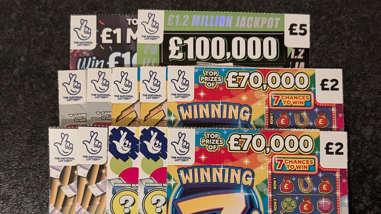 Лотерейные скретч-карты Allwyn National Lottery в Великобритании стоят 30 фунтов стерлингов (5 фу...