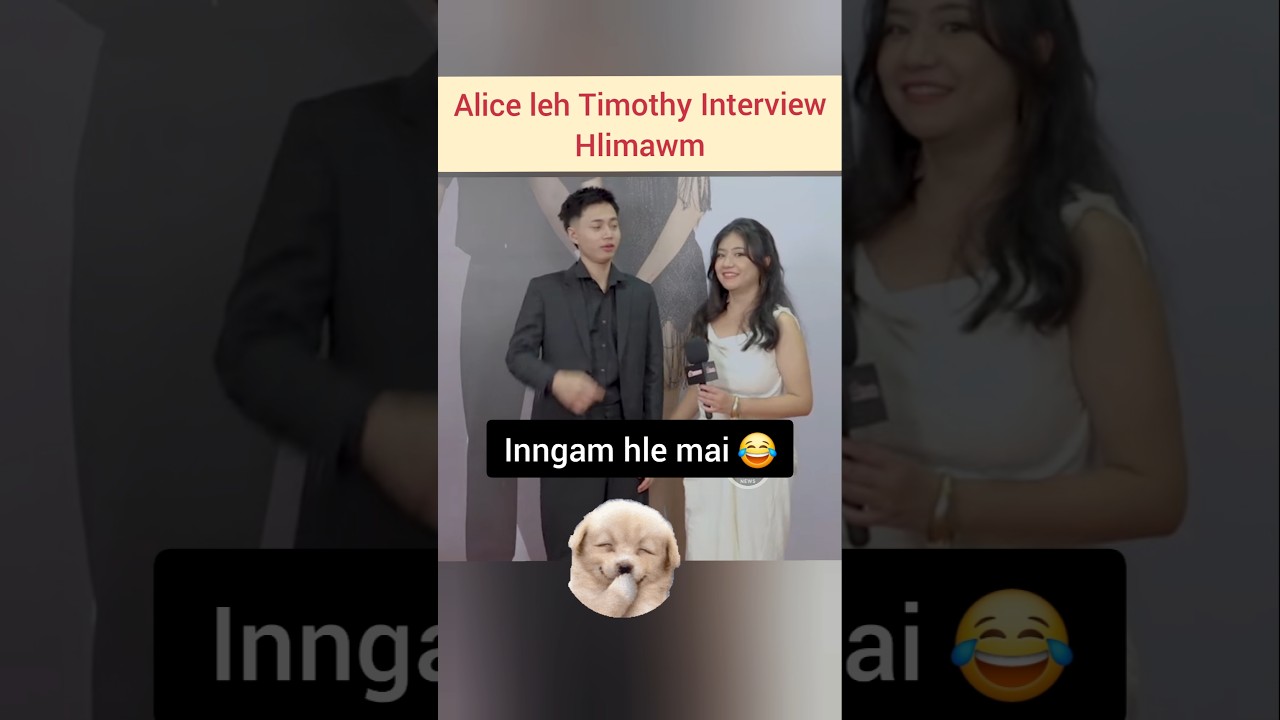 Alice te hi an thutak miah lo😂 #mizo #shorts #live #interview #viral #funny
