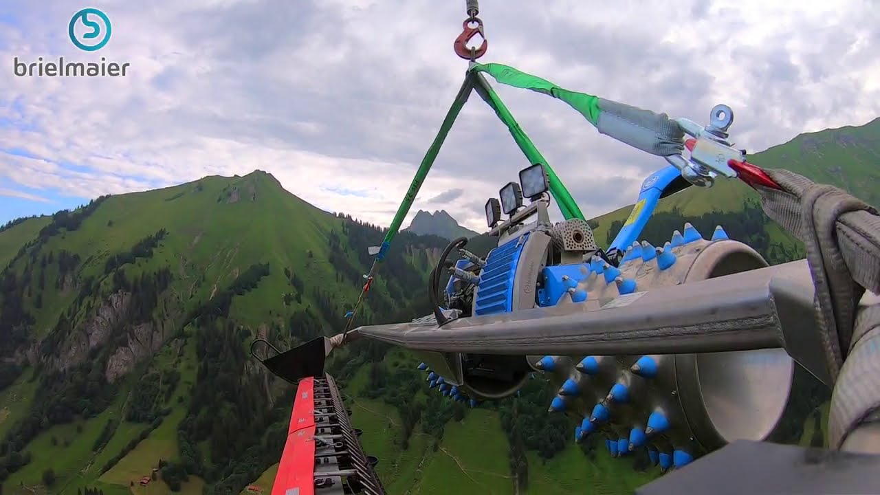 Brielmaier Motormäher | Mähen für die Jagd | Helikopter 🚁