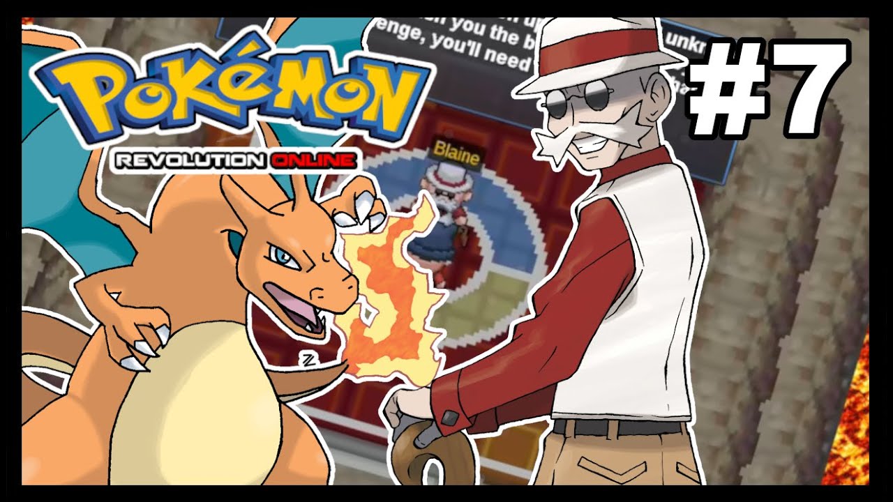 Pokemon Revolution Online KANTO! #7: The Path to Cinnabar Island! (Obtaining the Volcano Badge!)