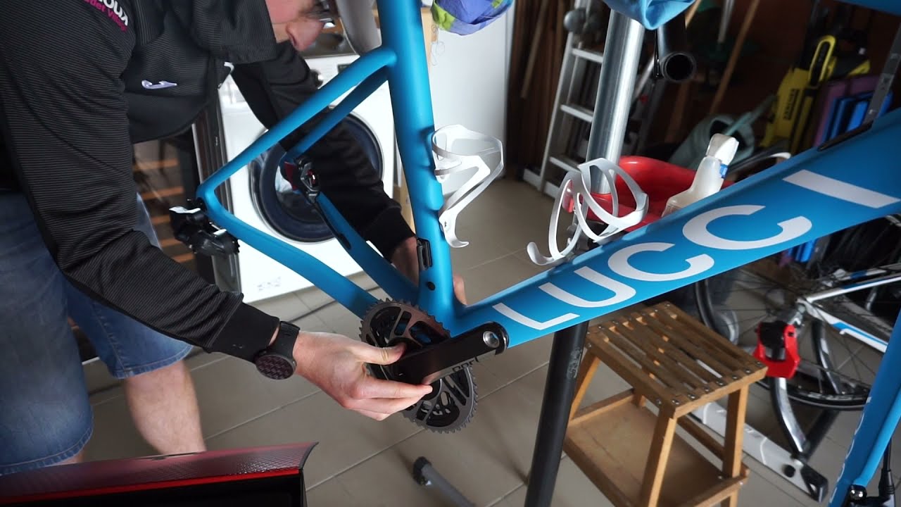 SRAM Red AXS ETap Crankset Setup