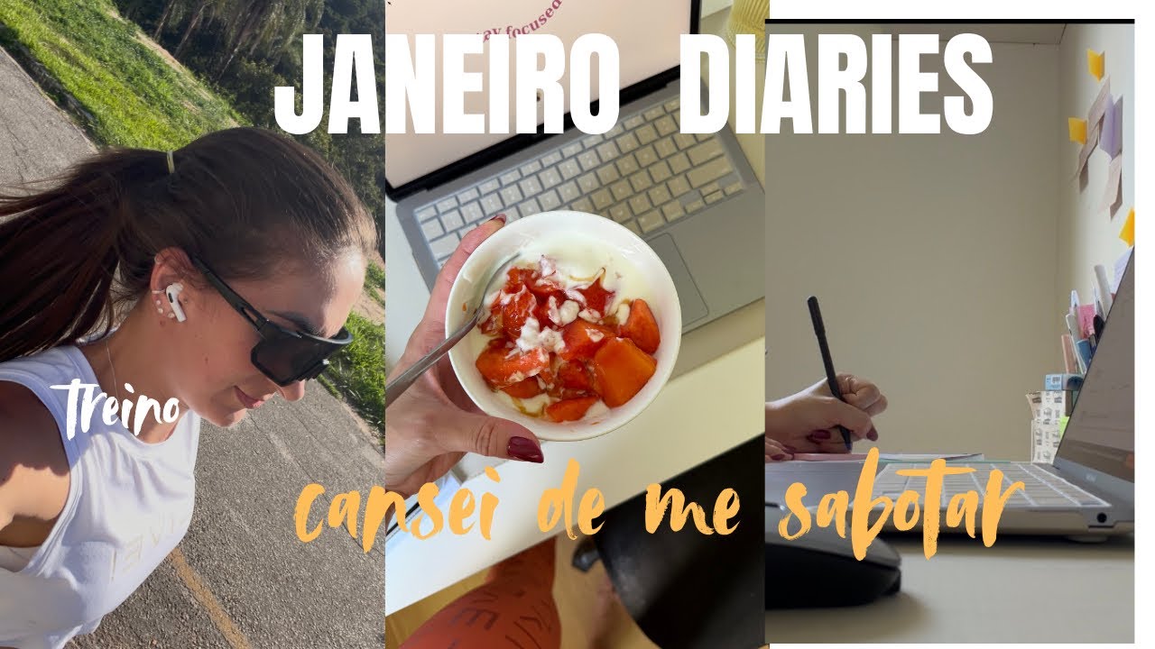 VLOG | cansei de me sabotar, treino, organização, leitura e dieta.