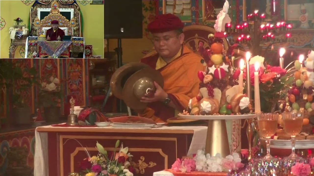 Live stream now from Drukpa Plouray is a Guru Drakpo Kilaya practice