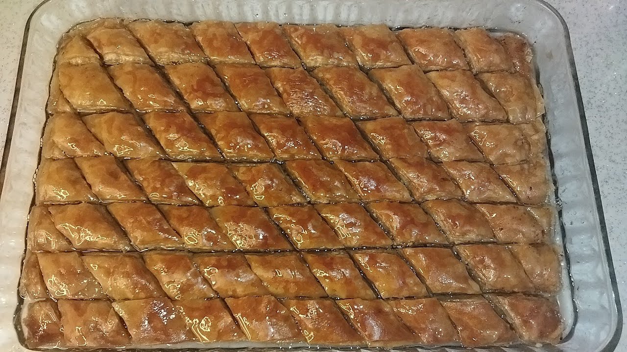 Borcamda Baklava Tarifi / Az ölçülü baklava tarifi / #baklava #dessert #food #baklavatarifi