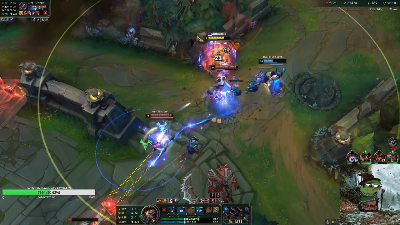 ratirl in enemy team vs ratirl in my team