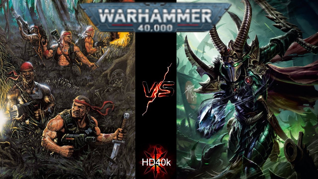 Astra Militarum Vs Drukhari Warhammer 40k 2000 Point Battle Report