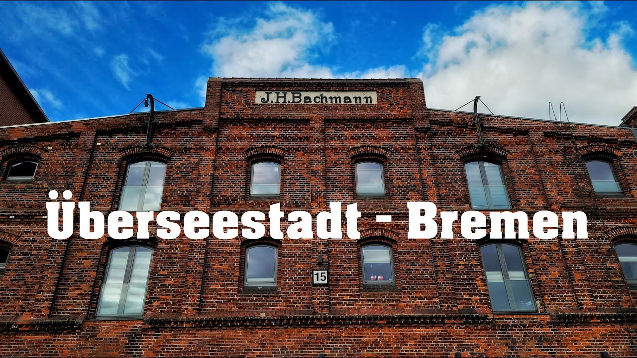 &Uuml;berseestadt Bremen | Roland M&uuml;hle | Europahafen [4K UHD] Deutschland | Germany | DE