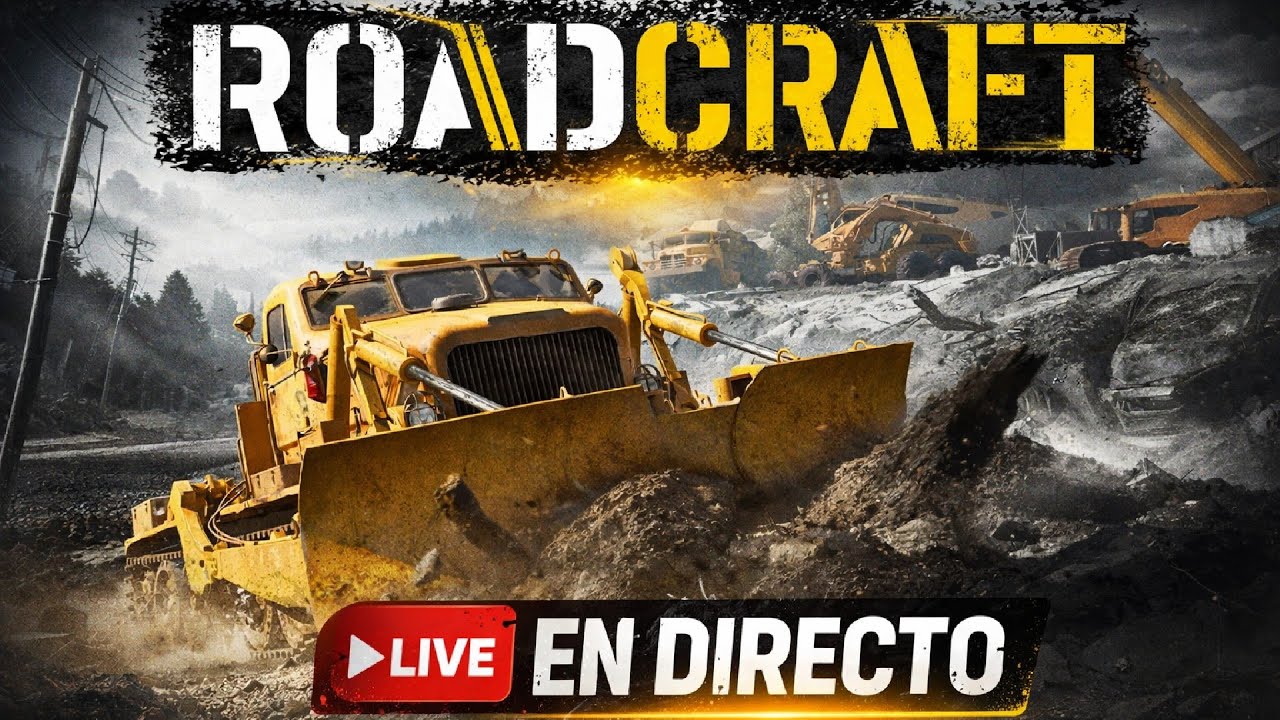 ROADCRAFT EN DIRECTO 🚧 | Construyendo Rutas