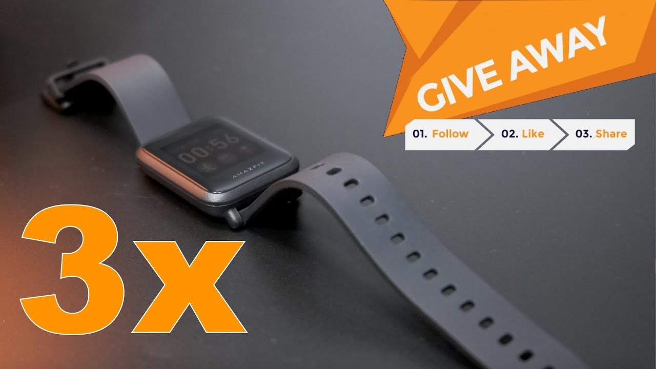 Amazfit Bip S Lite  - Under 4000 budget smartwatch, plus 3x Special Giveaway 2020