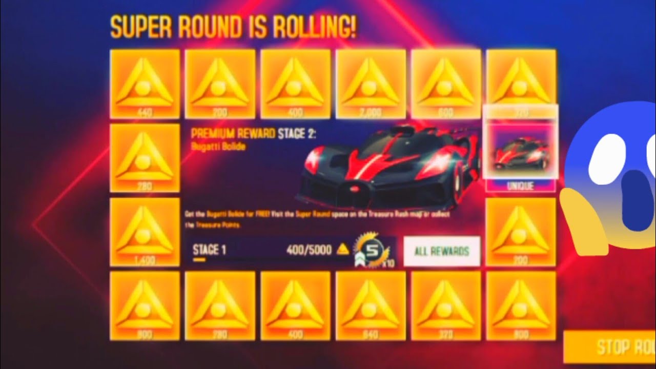 12 times in Superround!🔥🔥🔥 Bugatti Bolide Last day Treasure Rush | 70 Dices🎲 | Asphalt 8
