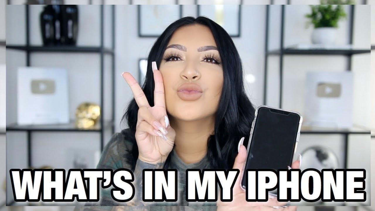 WHAT'S IN MY IPHONE 11 PRO MAX + CAMERA REVIEW.